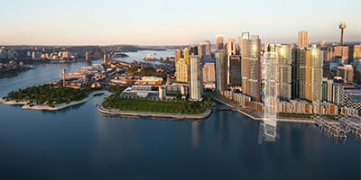 Pension funds buy up Barangaroo