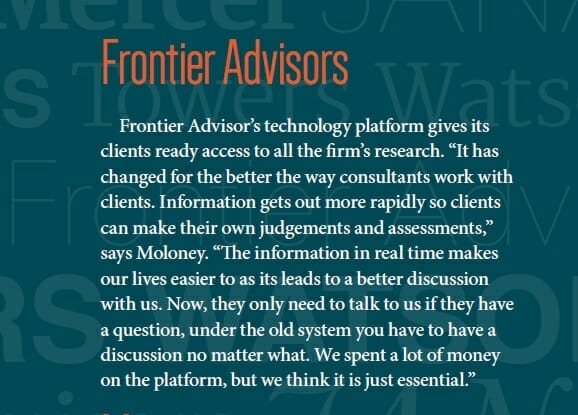 Froniter Advisor