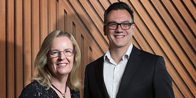 Cbus’ winning partnership – Trish Donohue and Kristian Fok