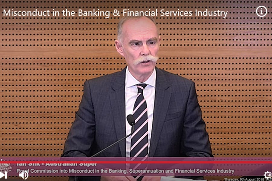 AustralianSuper CEO Ian Silk defends donation to ad campaign