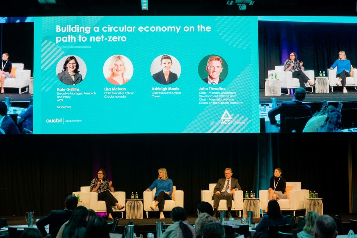 ACSI2023: Australia needs to embrace circular economy to hit net zero 2050