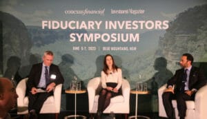 (From left) David Gait, Justine O'Connell and Benjamin Weiss.