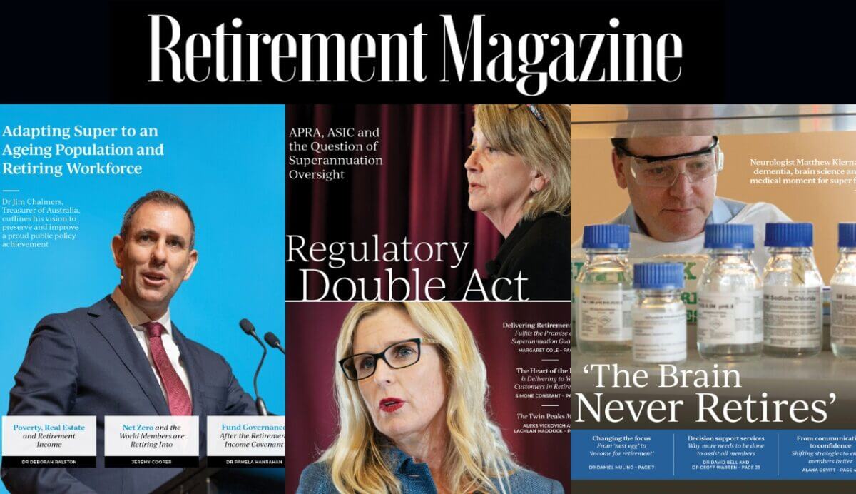 Retirement Magazine in print